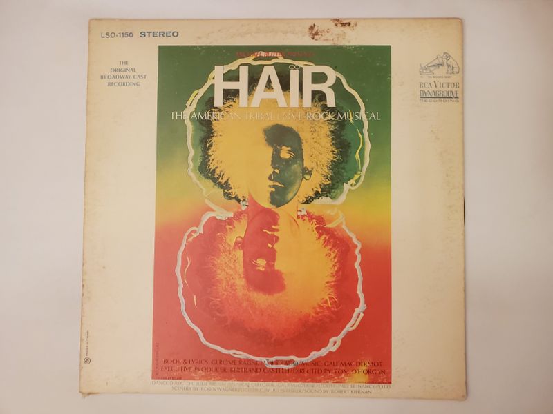 Original Broadway Cast Hair: The American Tribal Love Rock Musical vinyl record